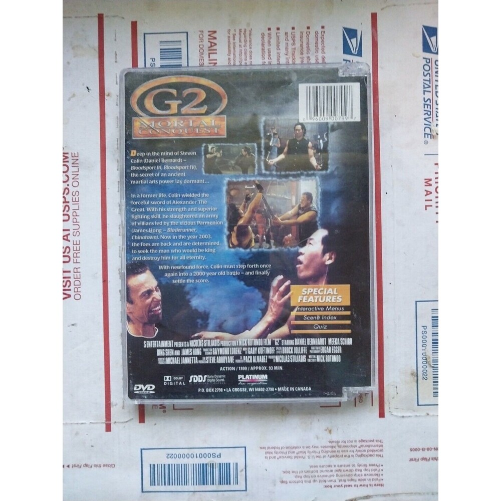 G2: Mortal Conquest (DVD, 2001) - Picture 2 of 5